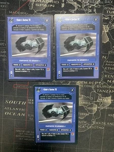 Vader's Custom TIE x3 – Premiere Limited - Star Wars CCG - Imagen 1 de 6