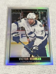 2020-21 O-Pee-Chee OPC Platinum VICTOR HEDMAN Premier Easter Egg P-20