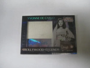 2007 Donruss Americana Hollywood Legends Swatch Yvonne Decarlo 03/25 - Picture 1 of 2