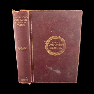 William Wordsworth's Complete Poetical Works, Cambridge Edition, Copyright 1904 - Picture 1 of 10