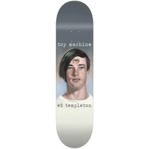 Toy Machine Portrait Ed Templeton 8.25 Skateboard Deck - Picture 1 of 2