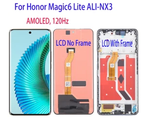 OEM For Honor Magic6 Lite ALI-NX3 LCD Display Screen Touch Panel Digitizer Frame - Picture 1 of 5