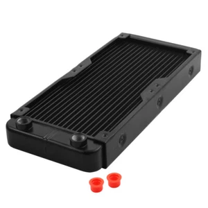 18 Pipe Aluminum Heat Exchanger Radiator Water Cooling Radiator 10.6 Inch Long - Bild 1 von 5