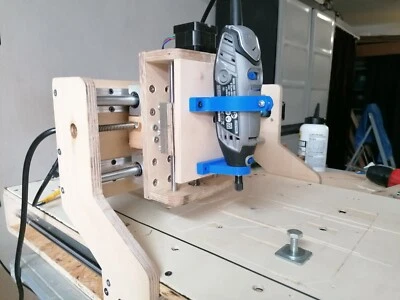 Halter für Dremel Halterung für Werktische Ideal für DIY Fräsen