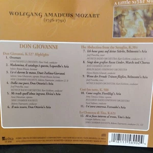  Don Giovanni -Mozart: Highlights & Other Operas 1991Complete CD Package w bio - Picture 1 of 1