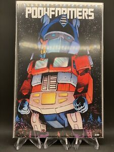 DO YOU POOH POOHFORMERS  TRANSFORMERS SDCC ASHCAN HOMAGE /60 FAN EXPO