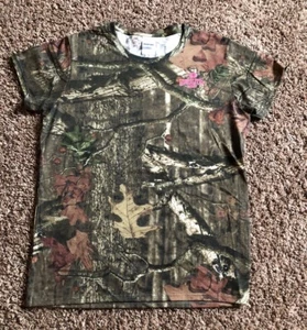 WOMENS MOSSY OAK BREAK-UP INFINITY CAMO SHORT SLEEVE T-SHIRT, SIZE LG, - Picture 1 of 2