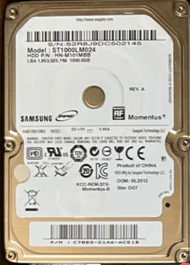 ST1000LM024, HN-M101MBB/D2, FW 2BA30002, Samsung 1TB SATA 2.5 Hard Drive - Afbeelding 1 van 1