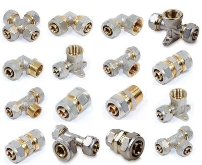 IDMAR Klemmring Schraubfitting für 16/2mm Aluverbundrohr PEX nur 1/2" und 3/4" Zoll