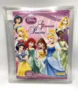 Disney Princess Glamour Princess 2013 Album + Set Figurines Sealed - Picture 1 of 2