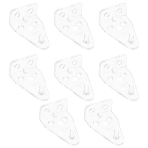 8 PCS Blind Tilt Connectors Positioning Hook Set Blinds down Hooks for - Imagen 1 de 12