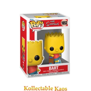Los Simpson - Barba con Skateboard Pop! Figura Vinilo #1652 - Imagen 1 de 3