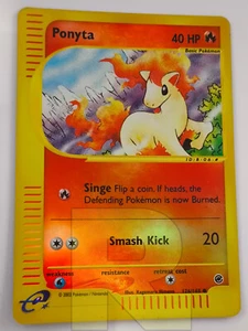 Ponyta ® Expedition 126/165 ® Reverse Holo Foil ® Pokemon ® Inglese ® Good+ - Picture 1 of 5