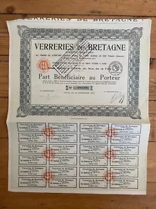 VERRERIES DE BRETAGNE (H1) - Picture 1 of 1