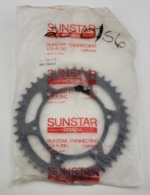 Piñón trasero Sunstar tratado térmicamente H01-KE8-000R para Honda Foto 1 de 2