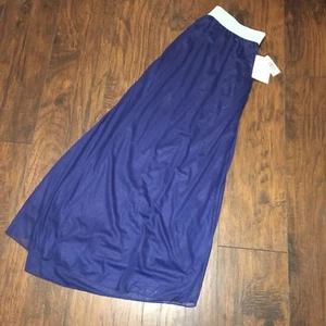 Falda LuLaroe Lucy azul marino/azulado grande nueva con etiquetas - Imagen 1 de 10
