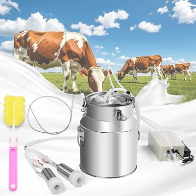 14l Maquina Ordeñadora Eléctrica Para VacaCabraYMas Ordeña 10A12Vacas PorHora Foto 1 de 4