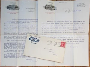 Hammar Lead Paint 1903 Advertising Cover Letterhead to Virginia City, MT Montana - Picture 1 of 1
