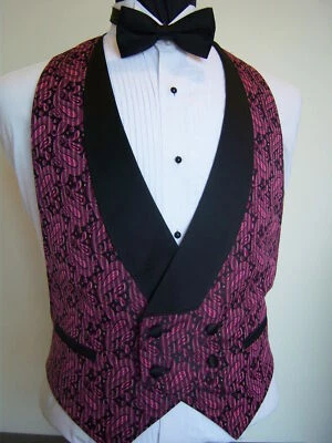 Brandon Michael Formal Vest Paisley print 8 colors Excellent condition - GEN - Image 1 of 4