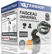 Steinhof Kit Électrique E-set Câble Équipé Universel 7 broches pour
