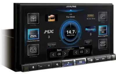 Alpine iLX-507 Double-DIN Apple Carplay Bluetooth 7" Digital Multimedia Receiver - Image 1 of 3