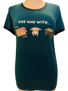Torrid Plus Size 1 Friends TV Show Thanksgiving Episode Graphic Ringer T Shirt - Picture 1 of 3