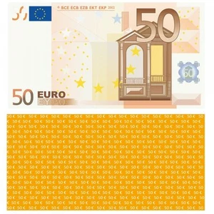 100X 50 Euro Premium Spielgeldscheine 102 x 56 mm Banknoten Geldschein Money 75% - Bild 1 von 1