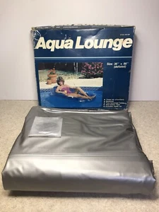 Vintage Aqua Lounge Poolfloß von Aidco #AC-329 - Bild 1 von 5