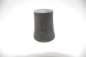 THIMBLE GRAY & BLACK TURNED MARBLE - Picture 1 of 5