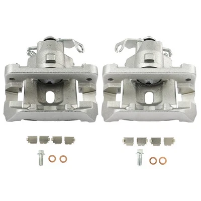 Par de pinzas de freno traseras para Ford Freestar 2004-2007 Mercury Monterey con soporte Foto 1 de 4