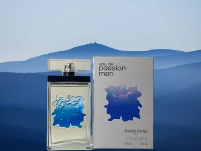 Eau De Passion Masculino por Frank Olivier 2,5 oz Eau De Toilette para Homens NOVO com Caixa - Imagem 1 de 4