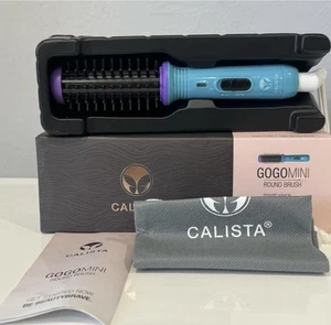 Calista GoGo Mini 2.0 Round Brush Hair Styling Tool 1" Berry Burst w/Bag - Bild 1 von 1