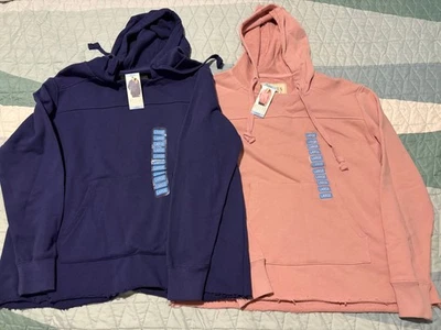 Sudadera Moderna de Lona Color Blubry/Mauve Talla Grande Con Capucha Nueva Foto 1 de 2