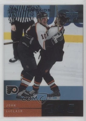 2000-01 Upper Deck Ice Legends Without Die-Cut John LeClair #30 - Image 1 of 2