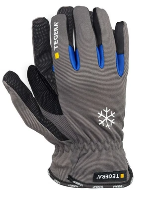 Tegera 417 Winter-Arbeitshandschuhe gefüttert leichte Winterhandschuhe Fleece  - Bild 1 von 4