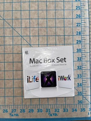 Mac Box Set - OS X 10.5.6 , iWork '09, iLife '09 (MB997Z/A) Sealed - Image 1 of 4