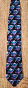 Utah Jazz NBA Basketball Colorful Sports Men's 100% Silk Neck Tie Preowned - Picture 1 of 4