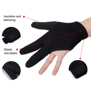 Hairdressing Glove 3 Fingers Heat Resistant Insulation Hair Salon Styling Tools - Picture 1 of 14