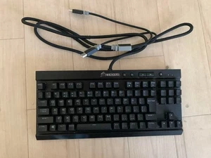 CORSAIR K65 RGB Mechanical Keyboard Silver Switch RGB Backlit Used - Picture 1 of 1