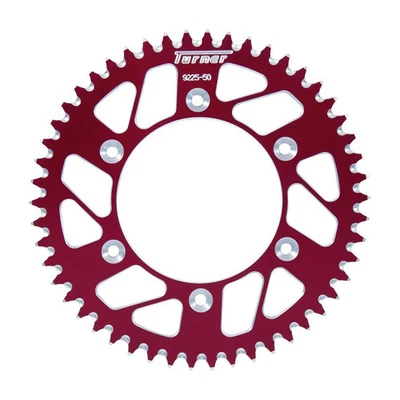 Piñón trasero de aluminio Turner Performance Products - rojo, 520 / 50T 9119 50 ROJO Foto 1 de 3