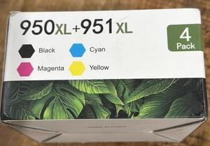 4Pack 950XL 951XL Ink Cartridges for HP Officejet Pro 8610 8615 8620 8630 8625 - Picture 1 of 5