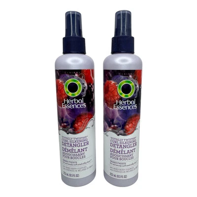 (2) Herbal Essences Totally Twisted Curl Silkening Detangler Spray New - Image 1 of 2