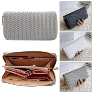Ladies Leather Wallet Long Purse Phone Card Holder Case Clutch Large Capacity - Picture 1 of 19