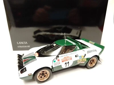 Kyosho Lancia Stratos HF #11 Waldegard winner Rally San Remo 1975 1/18 08130B - Immagine 1 di 3