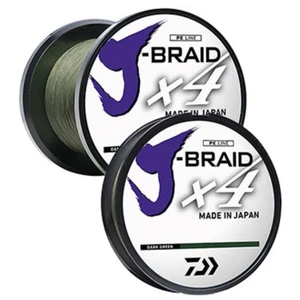 NEW DAIWA J-BRAID X4 BRAIDED LINE DARK GREEN select models - Picture 1 of 1