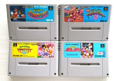Mickey Magical Adventure 1 2 3  Donald Duck Nintendo Super Famicom SFC Japan - Image 1 of 4