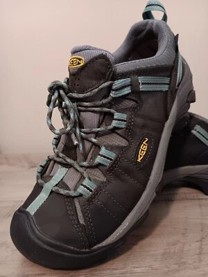 Keen Targhee II WP Damengröße 8,5 schwarz oliv/mineralblau 1012244 - Bild 1 von 4