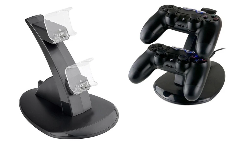 PS4 Controller Charger Dock Station Charging Stand for Playstation Remote - Image 1 of 4
