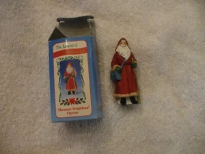 Russ Berrie The Legend Of St. Nicholas Miniature SculptStone Figurine #14060  - Picture 1 of 3