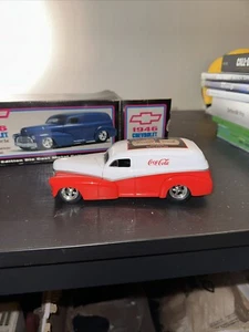 COKE COLLECTOR CLUB 1946 CHEVY STREET ROD LIBERTY CLASSICS 1:25 COCA COLA - Picture 1 of 3